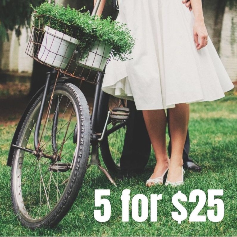Expired Offer • Bundle FIVE “5 for $25” items for a $25 offer